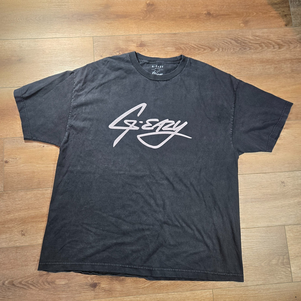 G Eazy T Shirt Mens XXL Black Authentic Merch Rap Hip Hop Graphic Tee USA
